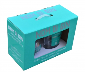 Pudełko z rączką gin